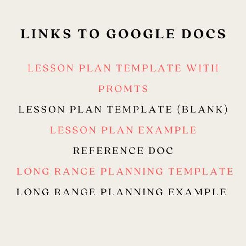 Editable Lesson Plan Template | Evidence-based Teaching (PDF Download ...