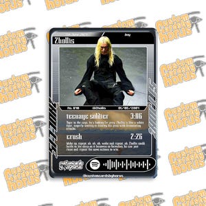 2 cartes à collectionner holographiques Hollis