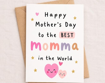 Tarjeta imprimible del Día de la Madre de parte del bebé, tarjeta para mamá de parte del niño pequeño, descarga instantánea.