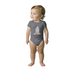Hollywood Studios Baby Short Sleeve Bodysuit Disney Baby Bodysuit Tower of Terror Baby Bodysuit Hollywood Studios Bodysuit Disney Shirt
