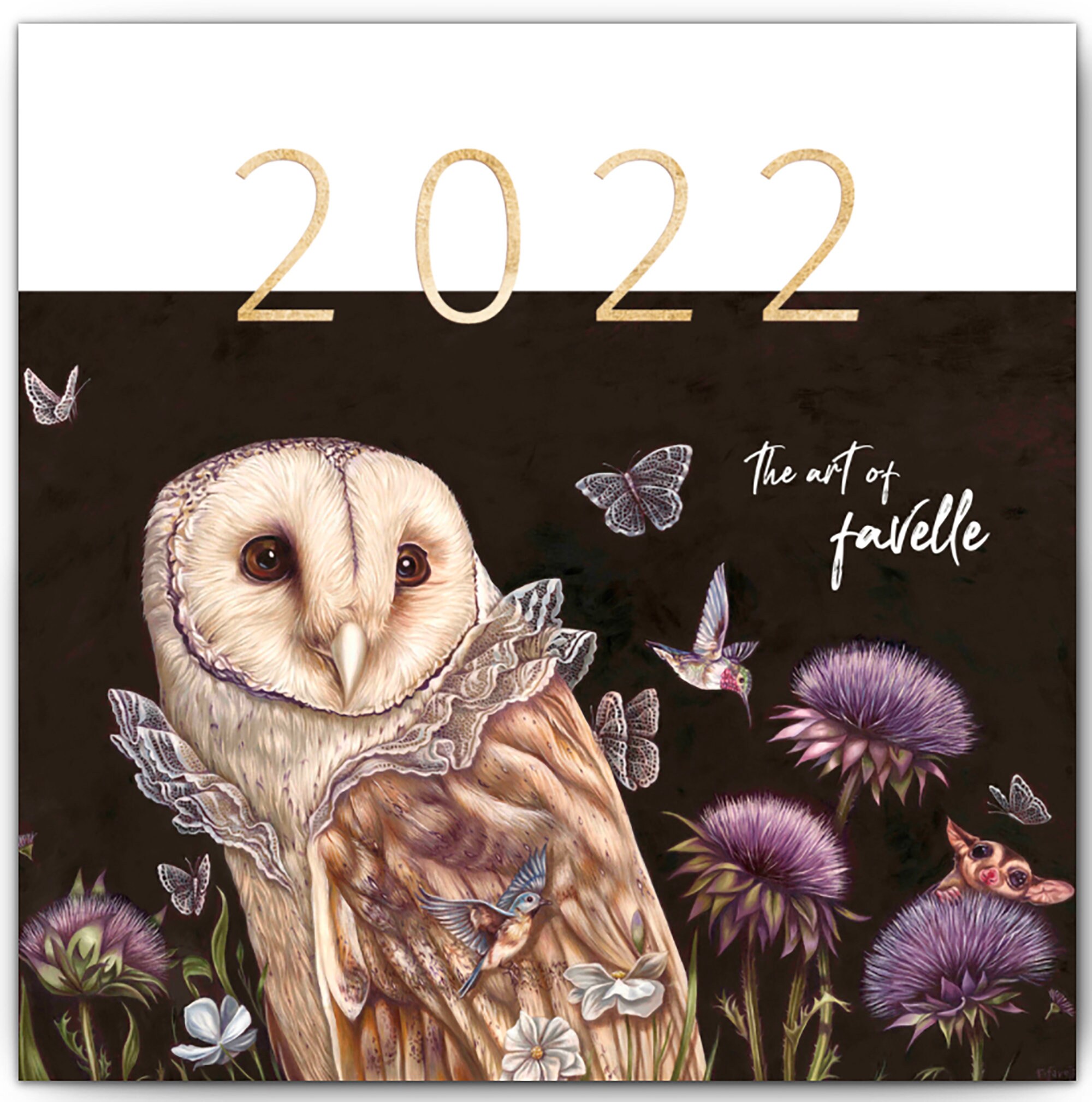 2022 Fantasy Art Calendar by Favelle Etsy