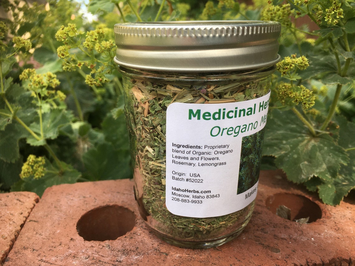 Memory Tea with Oregano Rosemary Lemongrass Etsy