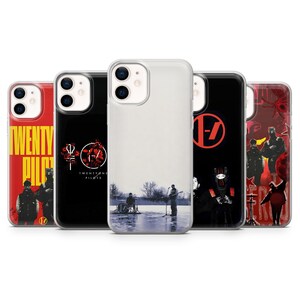 Custodia per telefono Twenty One Pilots 21 Pilot Cover per iPhone 16Pro, 15, 14, 13, 12, 11, Samsung S25, S24, S23, S22, A16, A55, A35, Pixel 9, 8A, 7