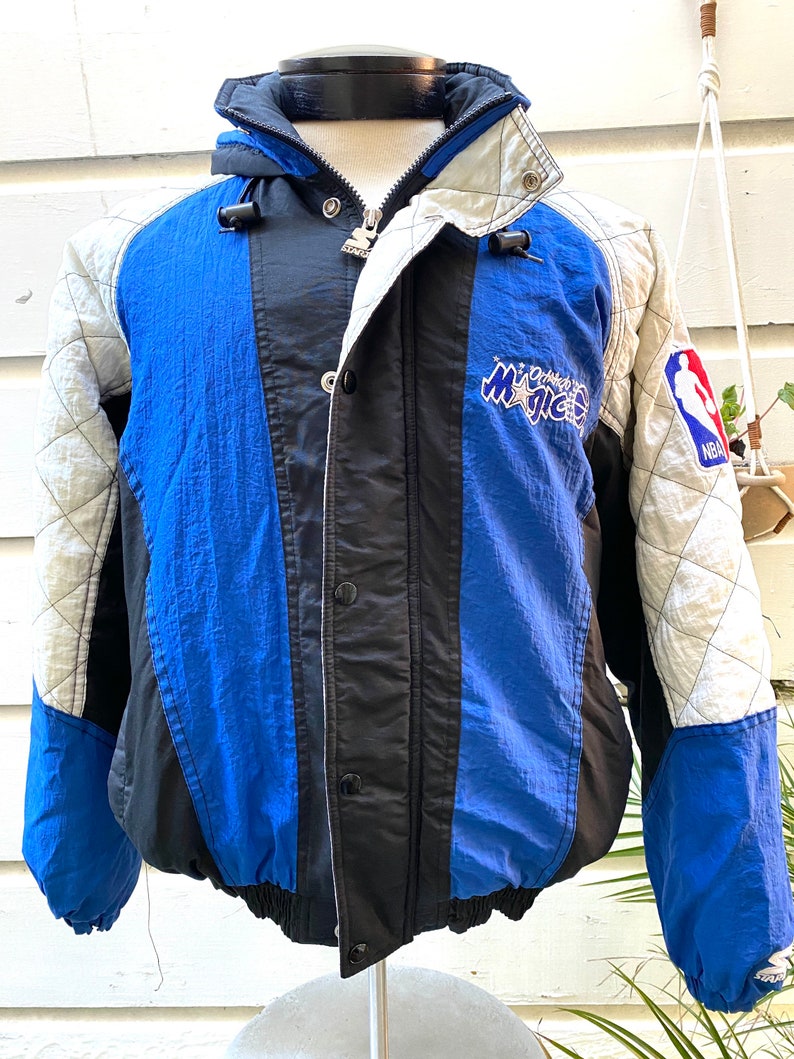 Vintage Orlando Magic Starter Jacket 90s Coat Etsy