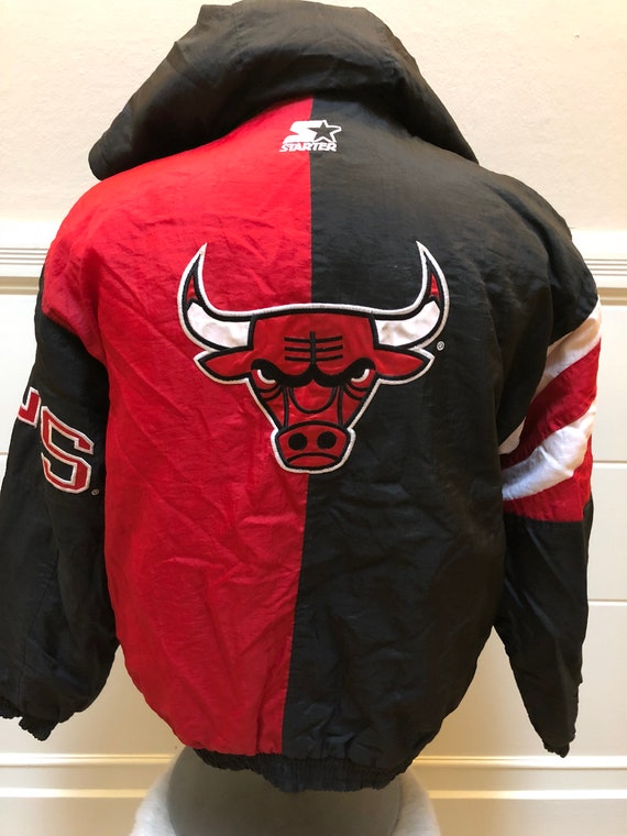 bulls starter jacket