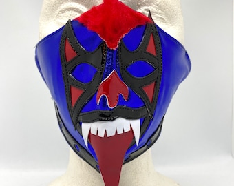 Handgemachte Lucha Libre Gesichtsmaske Musik Festival Rock Star Maske