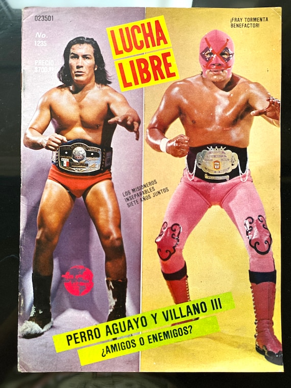 ヴィンテージ ルチャ リブレ マガジン ルチャドール 1987