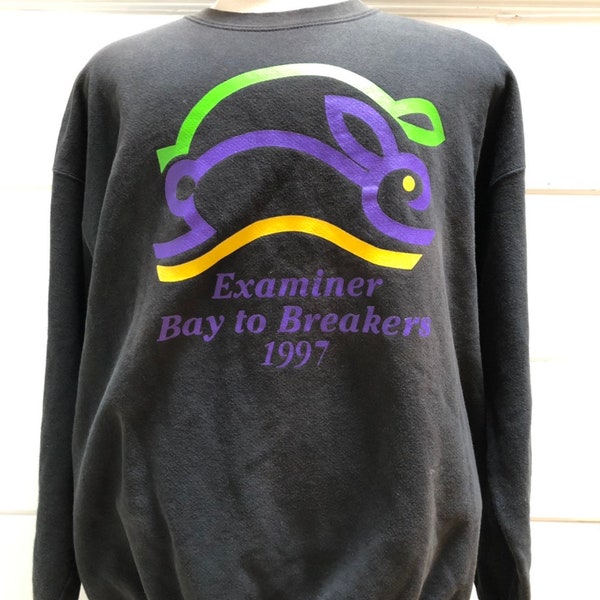 Vintage 1997 San Francisco Bay To Breakers Sweater