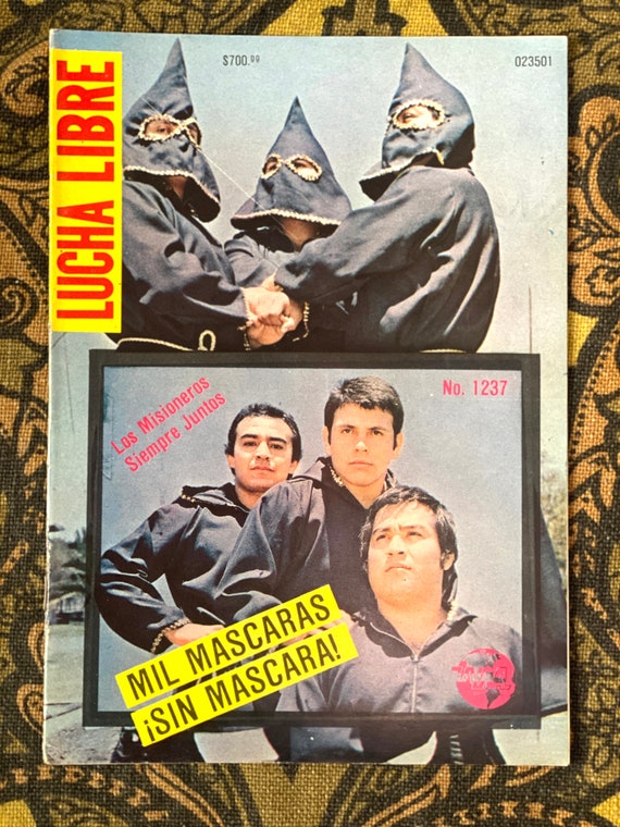 希少☆1987年／ルチャリブレ／メキシカンプロレス／ヴィンテージ／興行ポスター 超希少☆1960s／ルチャリブレ／メキシカンプロレス