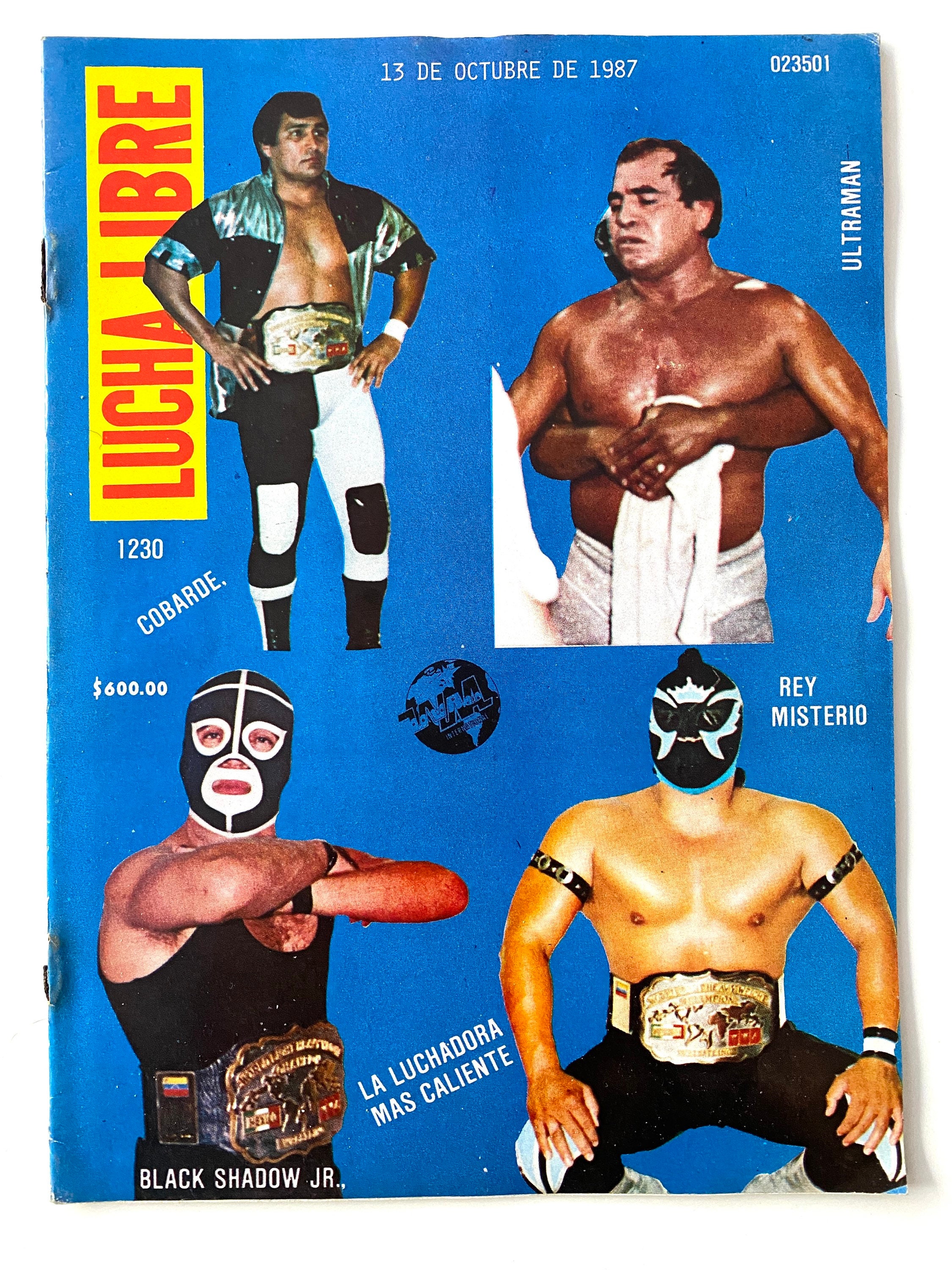 Vintage Lucha Libre Magazine Luchador 1987 Revista Rey - Etsy