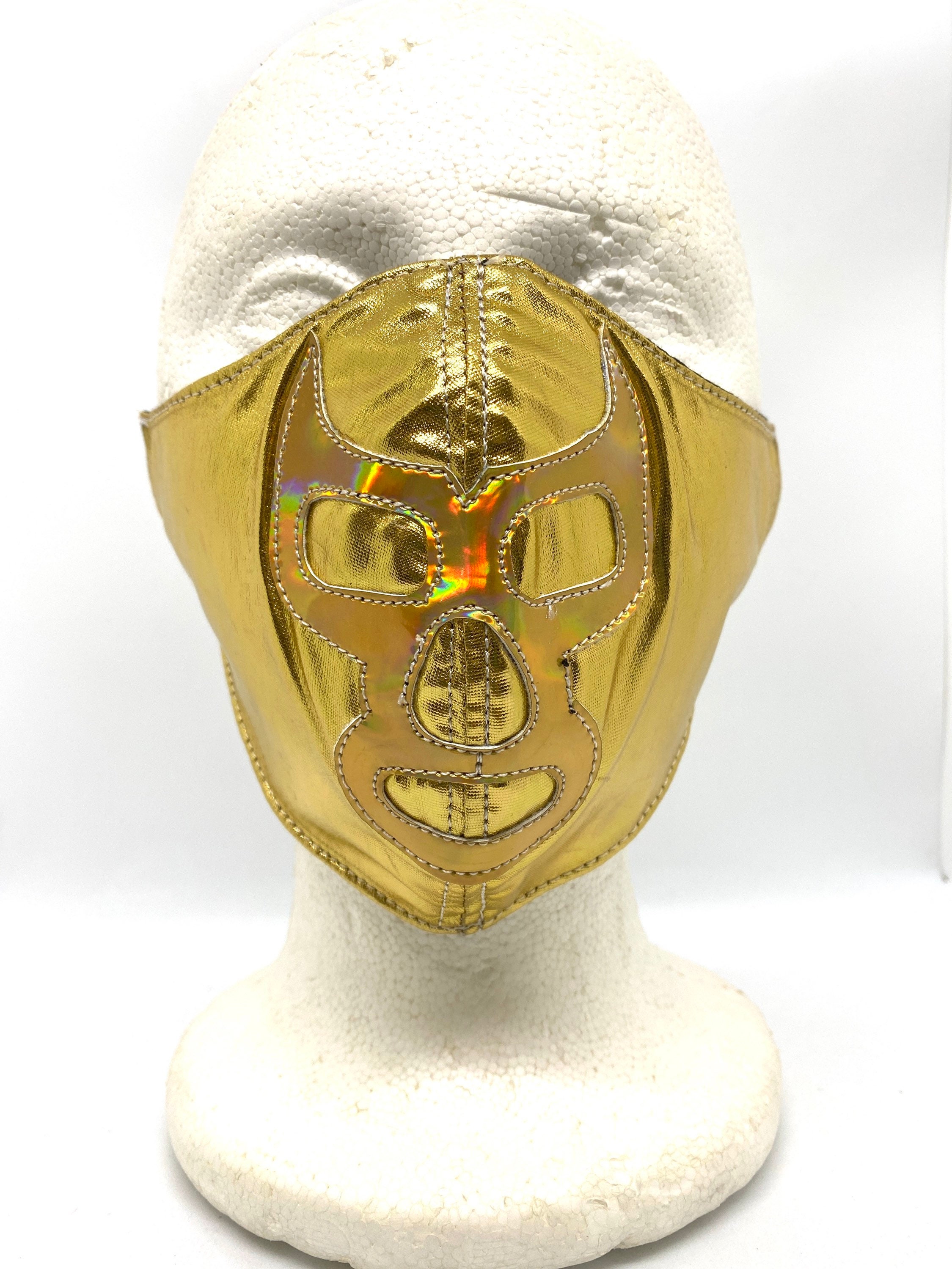 Lucha Libre Face Mask Luchador Wrestling Ramses Nacho Libre Mask Silver King