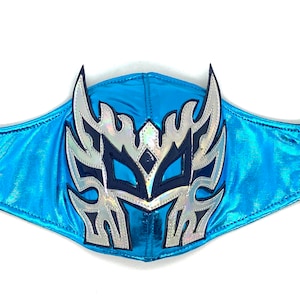 Blue Lucha Libre Face Mask Luchador Kalisto Wrestling