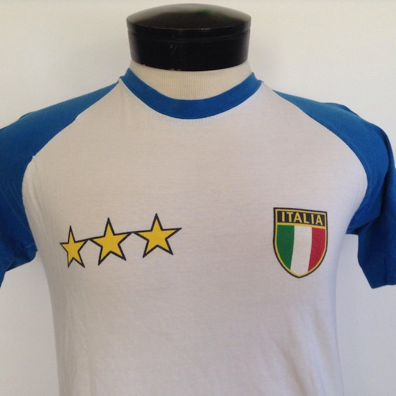 Vintage Italy Two Tone Tshirt Italian Shirt - image 3