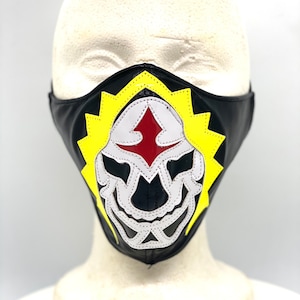 Lucha Libre Face Mask Luchador La Park Mask Skeleton Skull