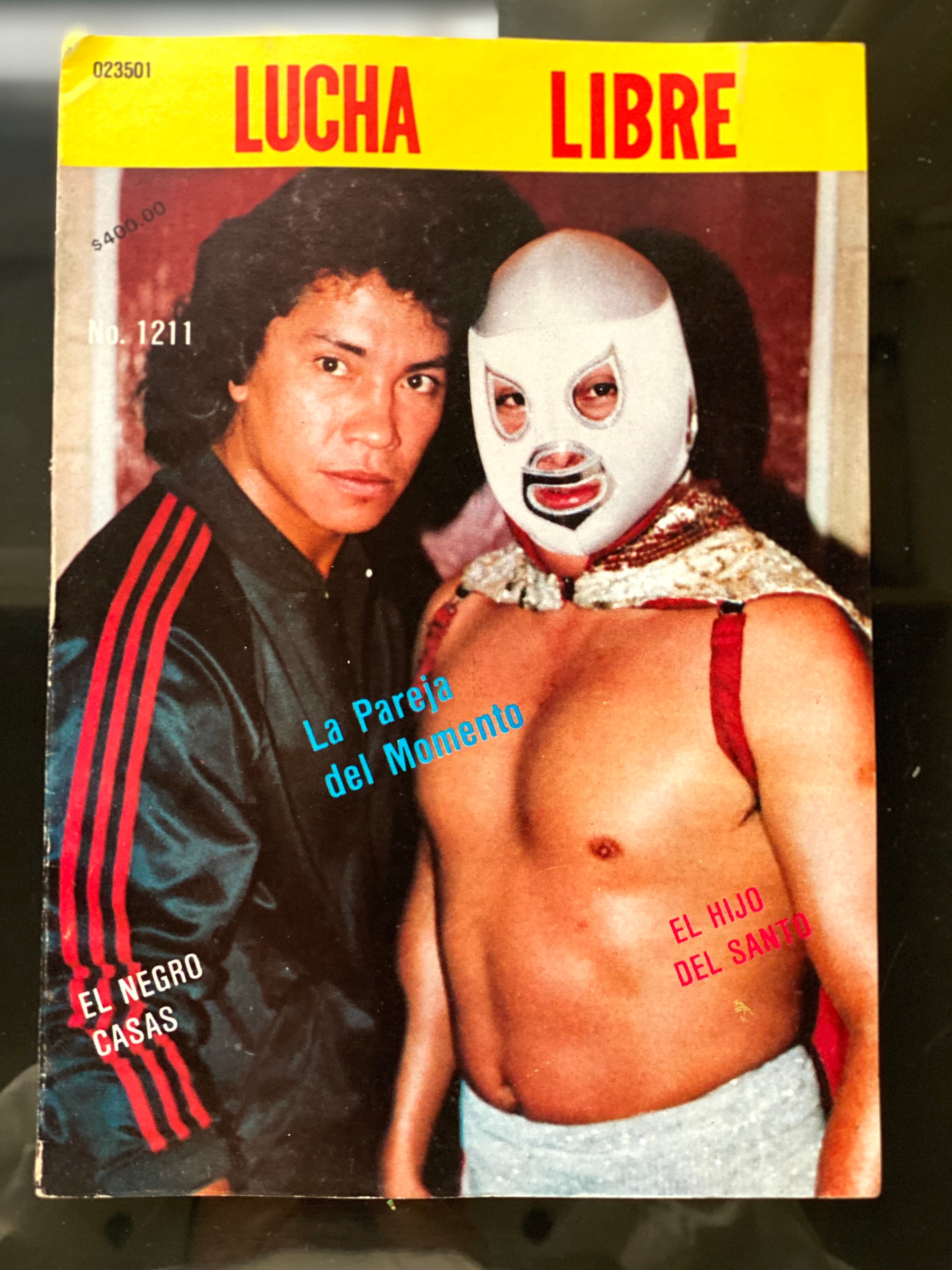 Vintage Lucha Libre Magazine Luchador 1987 Revista El Santo Wrestling Magazine