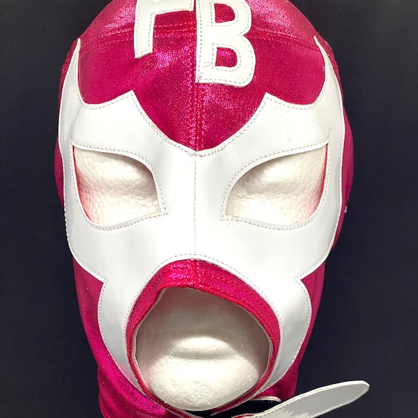 Pink Free Britney Mask Womens Protest Hand Made Artisan