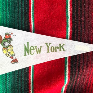 Vintage New York Pennant Football Mini Small