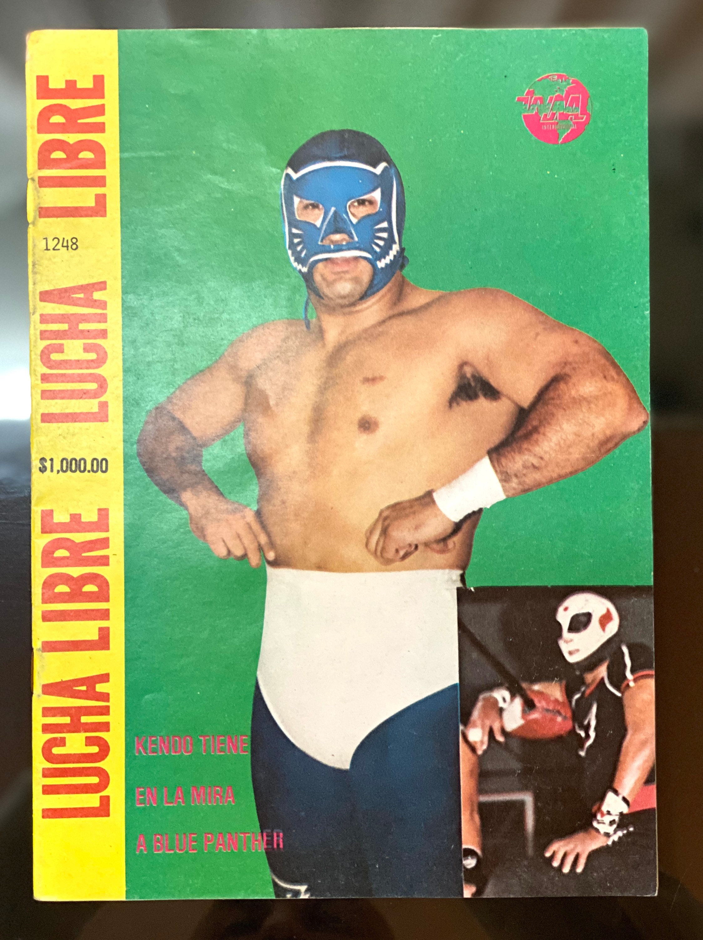 【一部予約販売中】 ヴィンテージ ルチャ リブレ マガジン ルチャドール ジン 1988 スポーツ