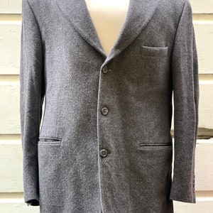 Vintage Bill Blass for Marshall Fields Blazer Camel Hair Jacket 43R Designer Sport Coat
