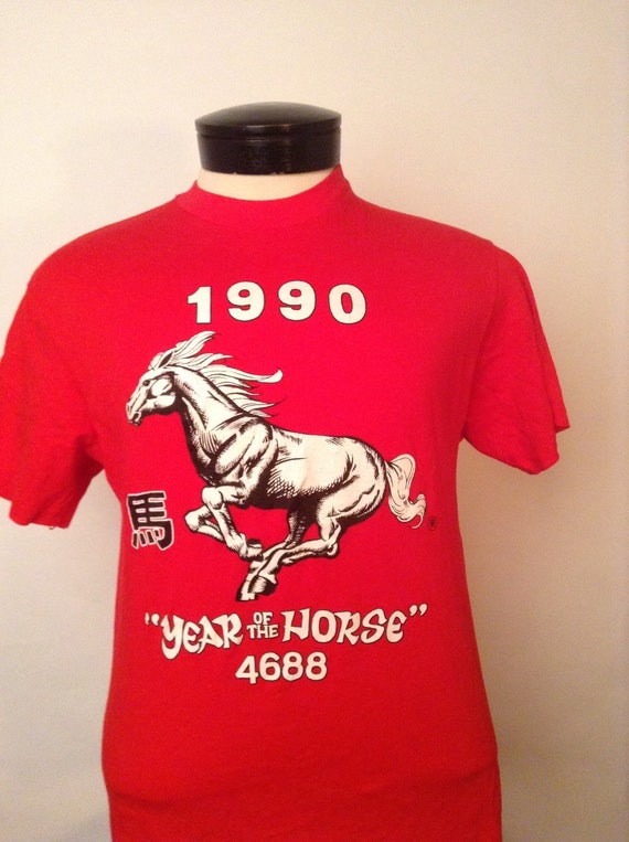 Vintage Year of the Horse Tshirt - image 1