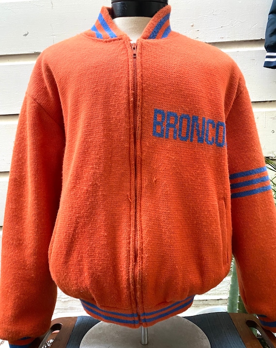Vintage Denver Broncos Starter Jacket Satin