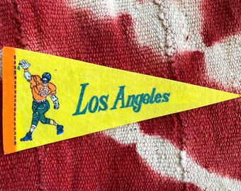 Vintage Los Angeles Wimpel Fußball Mini