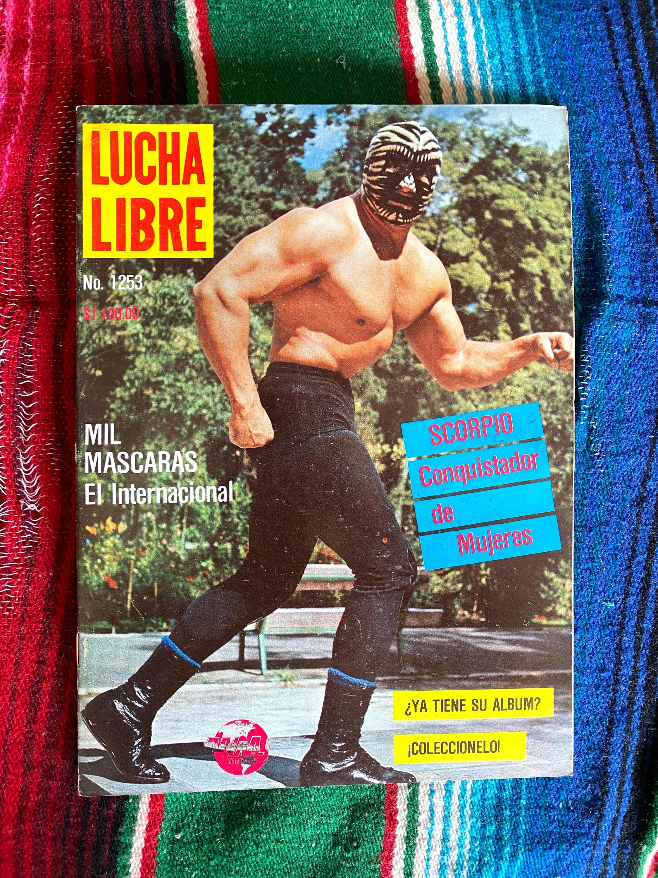 Lucha Libre #624 El Solitario Wrestler (1975) Vintage