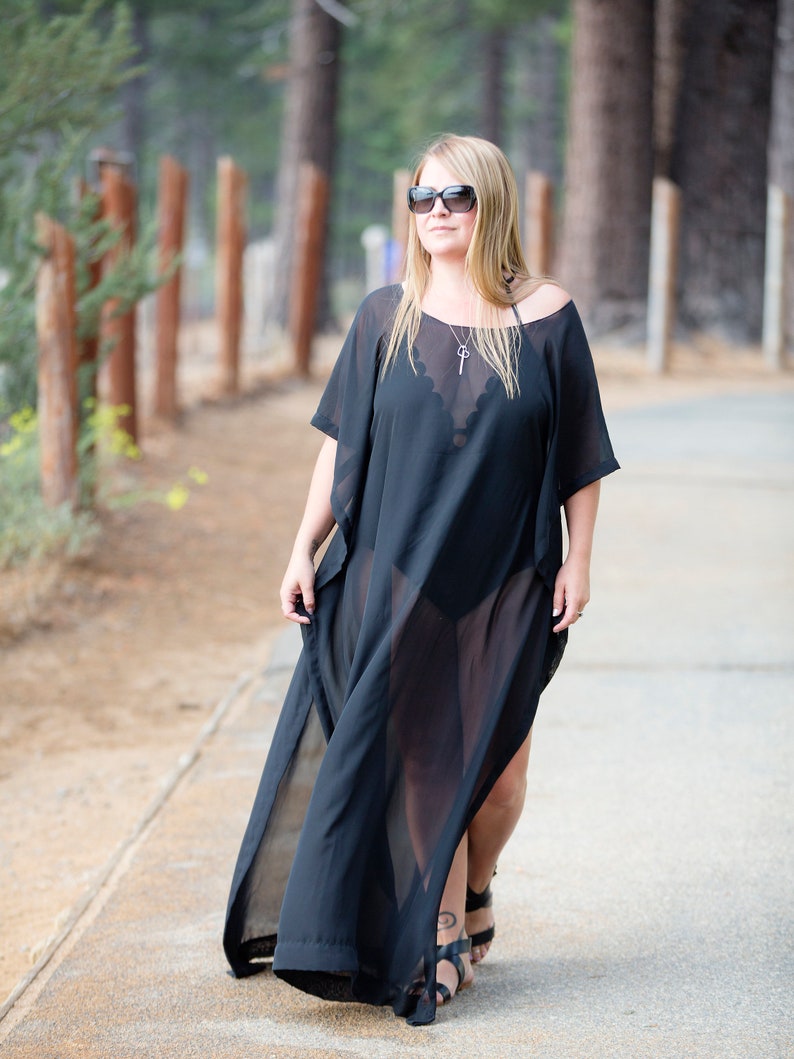 3 Swimsuit Coverups Women Beach Cover up Swim Cover up Sheer Etsy