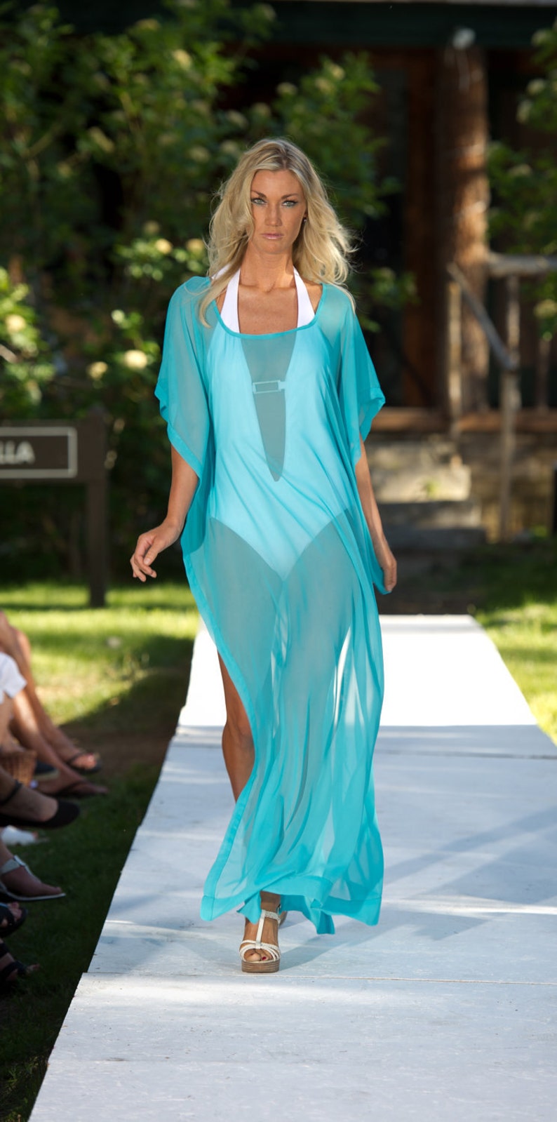 3 Swimsuit Coverups Women Beach Cover up Swim Cover up Sheer Etsy