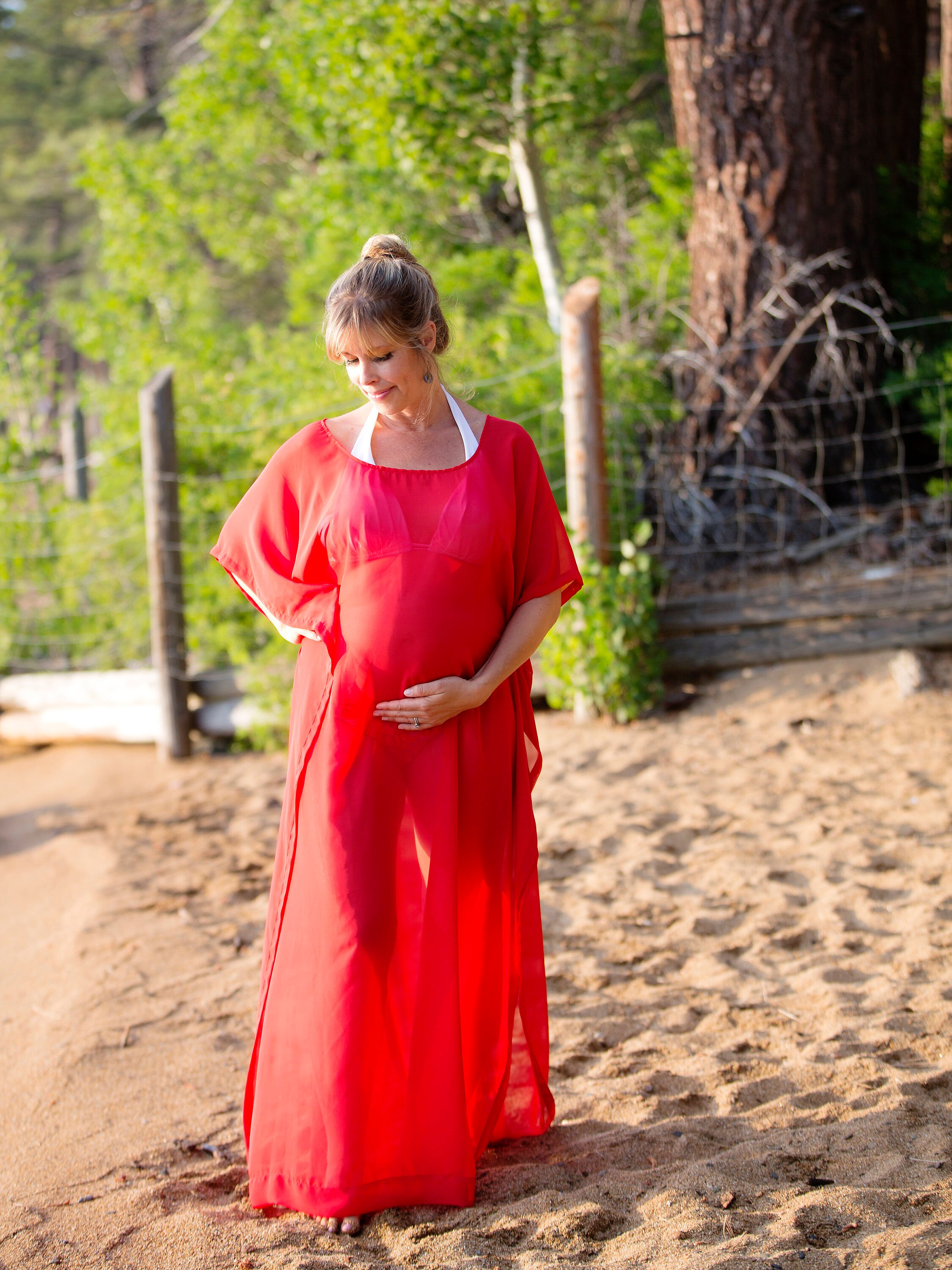 Maternity Beach Cover Up Custom Length Kaftan Swimsuit Etsy