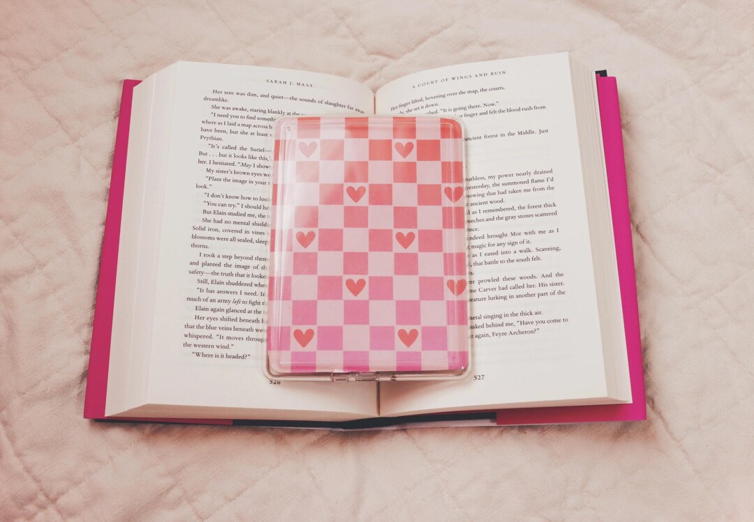 Kindle Case Insert | Printable Download | Checkered | Hearts | Pink ...