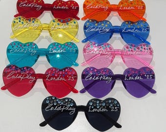 ColdPlay concert glasses