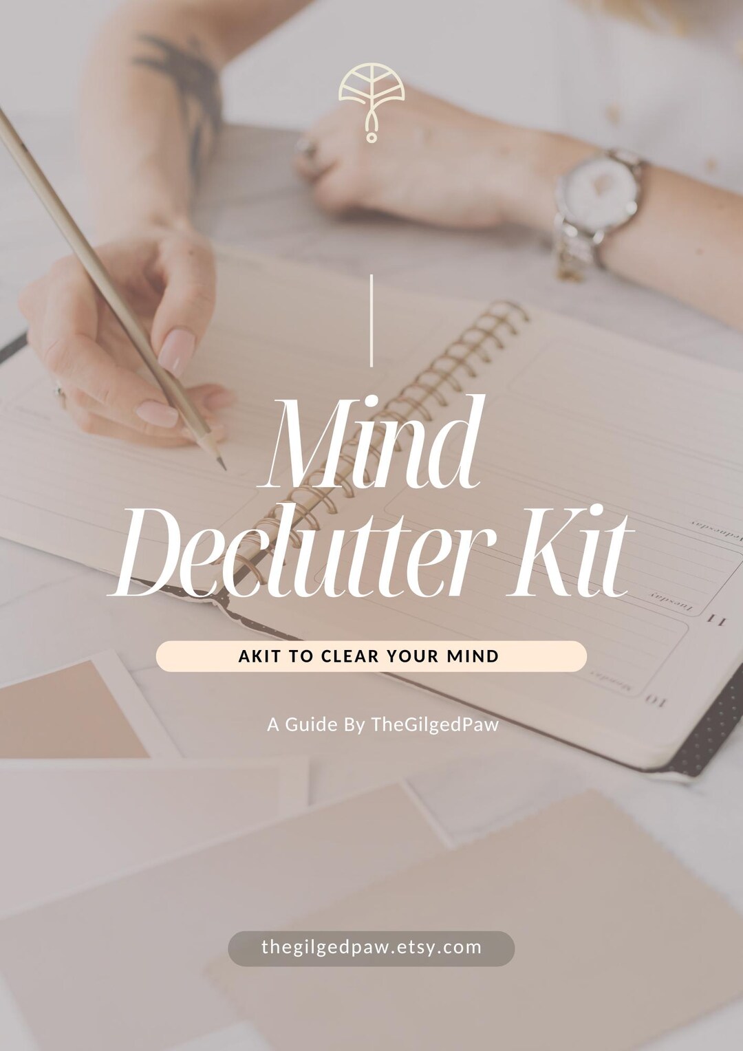 Mind Declutter Kit Printable Mental Clarity Pages for Self Care and ...