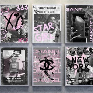 Dior Gucci Chanel Poster Set - Etsy Canada
