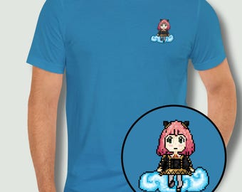 Pixel Spy x Family T-Shirt | Minimalist Anya Forget Unisex Tee