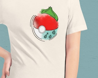 Bulbasaur x Pokeball T-Shirt | Pocket Monster Shirt