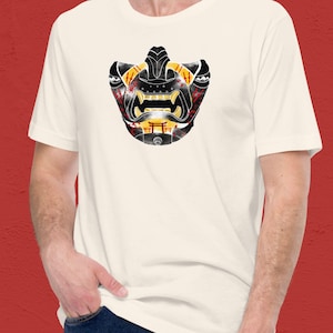 Ghost Mask T-Shirt | Ghost of Tsushima Shirt | Unique Art Tee Inspired by GOT Video Game | Unisex Geek Apparel Design