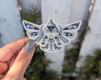 ゼルダの伝説 リンク ビニールステッカー - Etsy 日本