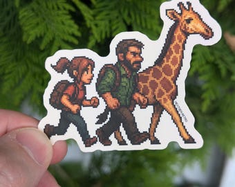 Pegatinas TLOU / Pegatinas de creación de fans de píxeles y retro