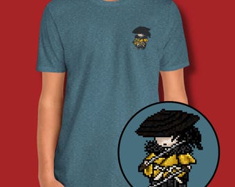 Pixel Ghost of Yotei T-Shirt | Dual Wield Atsu Unisex Tee