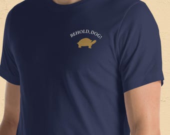 Elden Ring T-Shirt | Behold Dog Tee | Minimalist Tortoise Tee