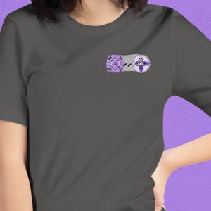 SNES Controller T-Shirt | Unisex Retro 90s Nintendo Gaming Tee
