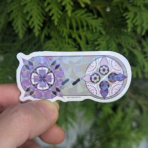 SNES Controller Sticker | Retro Nintendo Floral Fan Art Decal