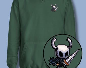 Hollow Knight Hoodie | Pixel Knight Sweater Pullover