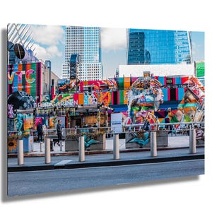 New York City Street Art Photography Print – Urban Wall Art Near Ground Zero | NYC Bold Colorful Fine Art Photo