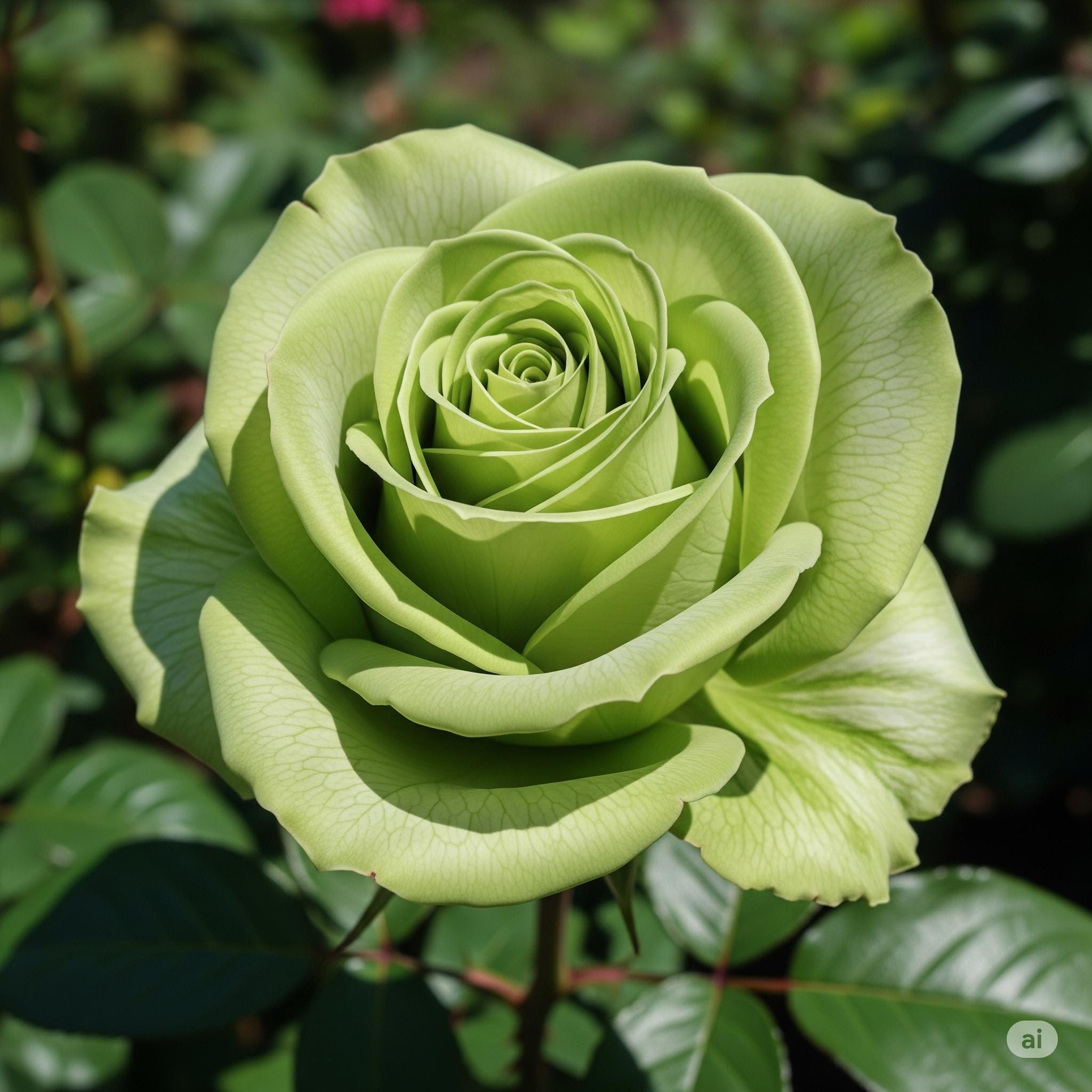 グリーンローズ - 50粒 - 希少なエキゾチックな花、多年生、ユニークな