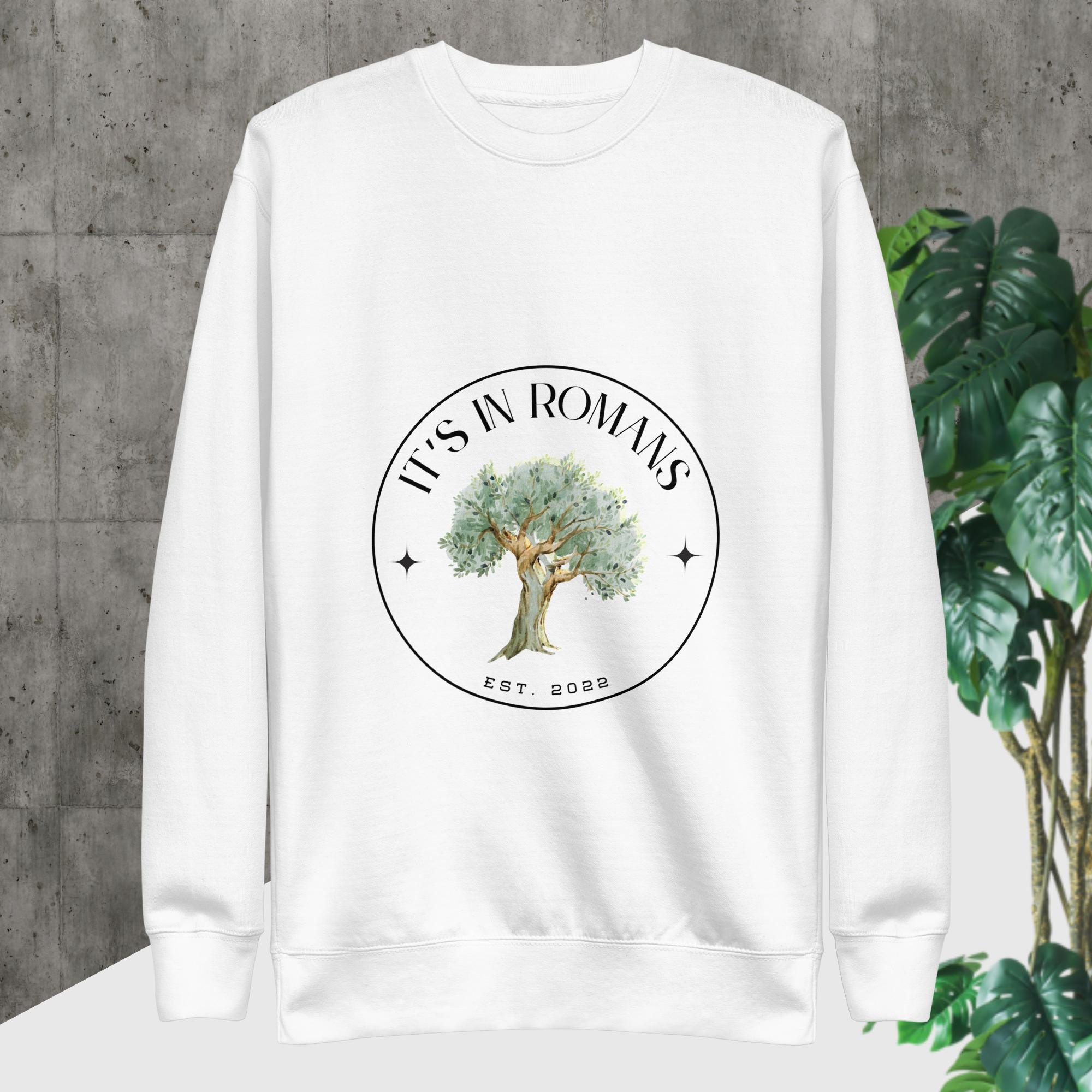Inspiring Bible Verse Premium Sweatshirt - Romans 12:10
