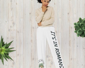 It&#39;s in Romans wide leg sweatpants- Unisex
