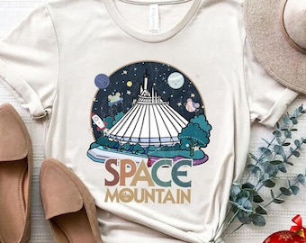 Disney Space Mountain Shirt, Funny Mickey And Friends T-shirt, Wdw Magic Kingdom Tee, Disneyland Trip Family Outfits