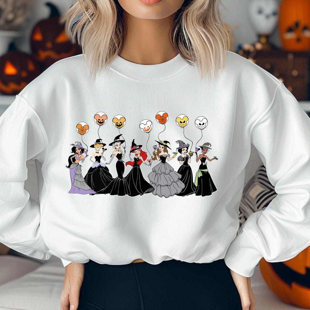 Disney Halloween,Disney Princess Halloween Shirt, Disney Halloween Shirt,Disney Princess Shirt, Halloween Princess Shirt,Halloween Princess Bespoketshirt